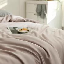 Smooth and cool summer ice silk cooling quilt cover single piece Tencel Lyocell fiber quilt cover single and double ice silk quilt cover