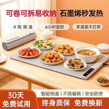 German Small Silicone Warming Plate 2025 New Model Multifunctional Hot Plate Heating Mat Insulation Board Household Gadget