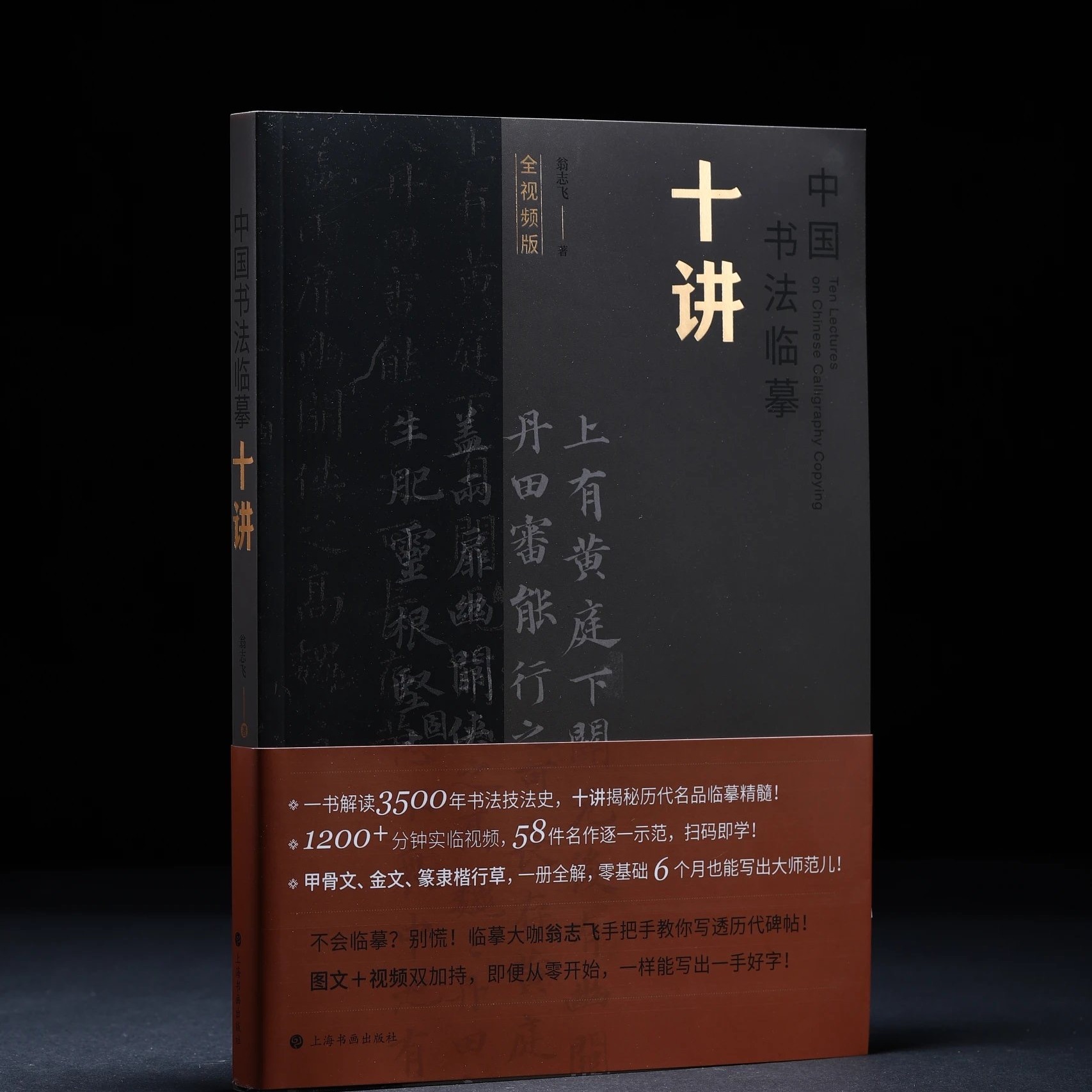 中国书法临摹十讲》翁志飞著全新正版上海书画出版社