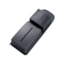 Car tissue box car seat side tissue bag car hanging bag multi-functional paper drawer storage bag storage bag