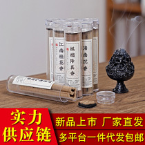 Wanmu Xiangtang (4-piece set of three incense cranes) crane incense burner household daily non-stick powder plate incense burner ornaments