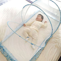 babycare baby bed mosquito net baby anti-mosquito cover bb newborn splicing crib foldable full cover