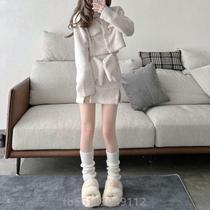 Girls vertical legs Japanese jk cold socks knitting in warm autumn and winter heap of hot sister socks