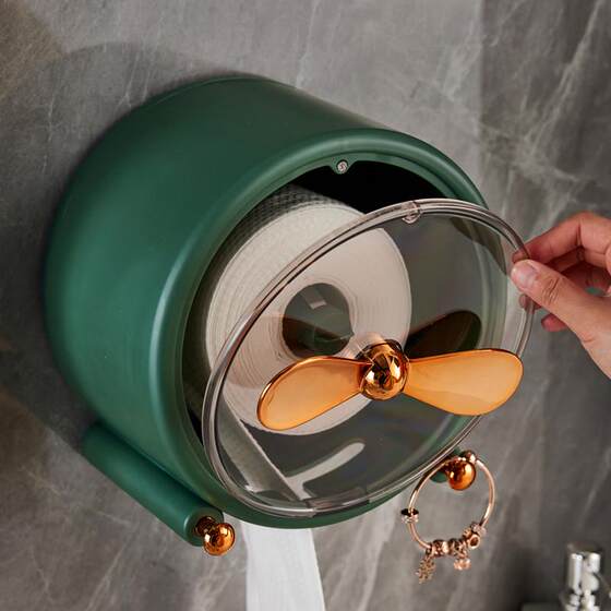 洗脸巾收纳盒壁挂免打孔置物架一次性洁面巾卫生间抽纸纸巾盒防水