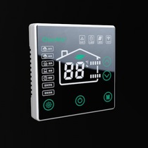 KM-XF-1600 fresh air control LED screen comes with light detection touch fresh air controller