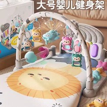 Baby lying and playing artifact coaxing toy crib bed bell baby music fitness frame hanging bed bell soothing