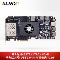 Black gold ALINXXilinxFPGA development board ZYNQ development board 7000ARM70357100AX7Z035B open