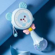 Baby can - rattle biting drum stick music newborn 63 biting - 0 month baby rattle toy three 1 hand crank