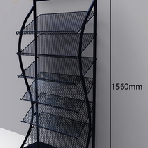 Bank information rack real estate promotion rack sales office floor display rack leaflet magazine rack floor plan display rack