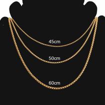 Fashionable square pearl necklace personalized hip-hop stainless steel handmade chain diy jewelry versatile chain