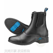 Imported winter velvet equestrian boots short boots first-layer cowhide riding boots obstacle boots knight riding boots non-slip