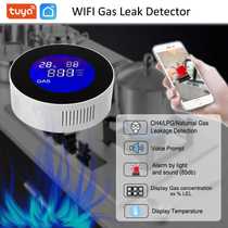 Tuya Smart WiFi Gas Alarm Gas Natural Gas Liquefied Gas Leak Detector APP Smart Home