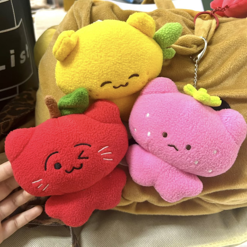 Fruit Animal Dolls: Apple Kitten, Lemon Puppy, Strawberry Bear, Birthday Gift for Girls Fruit Animal Dolls: Apple Kitten, Lemon Puppy, Strawberry Bear, Birthday Gift for Girls