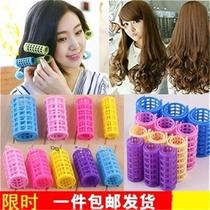 Air bangs inner buckle curling barrel does not hurt hair curling tool pear flower plastic curling iron
