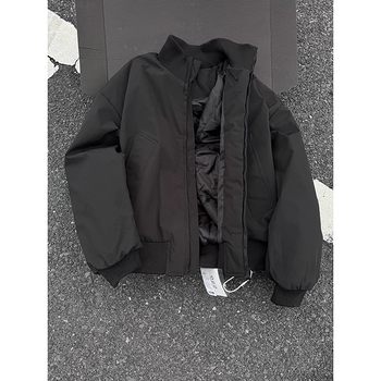 Winter quilted thickened jacket men's american baseball uniform Winter quilted thickened jacket men's american baseball uniform