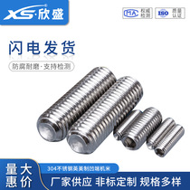 1 4-28 fine thread 3 8-24 American set screw 304 stainless steel inch fine thread concave end machine meter 5 16-24