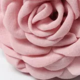 Ткань розовая цветочная когтя для женщин для женщин -волос зажима