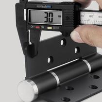 Hydraulic hinge buffer invisible door automatic closing damping silent spring wooden door rebound positioning mother-and-minute hinge