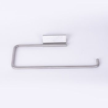 No punch-free kitchen special tissue rack roll paper rack hanging rack plastic wrap storage rack toilet paper x hook rag support