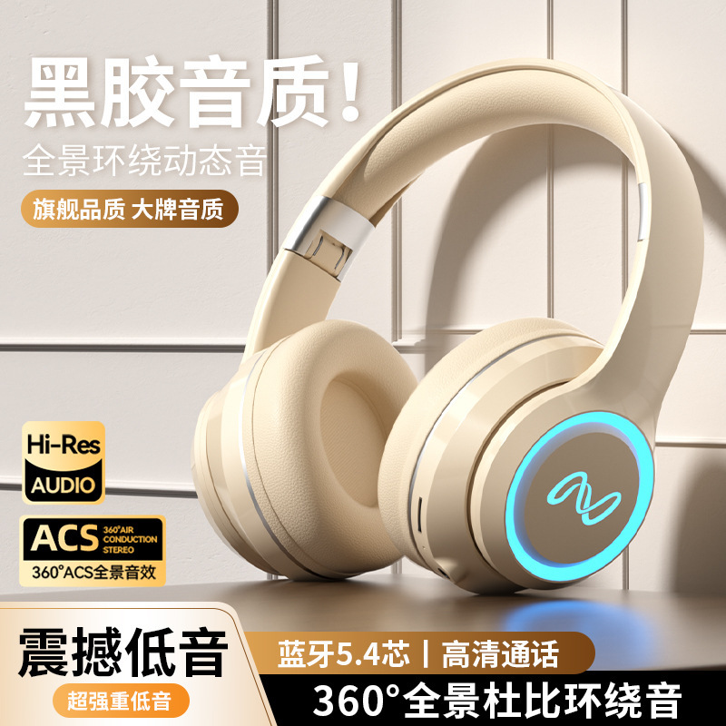 Maicong Official Website 2026 New Bluetooth Headset Over-Ear Wireless Gaming Music Earphones Universal for Mobile Phones