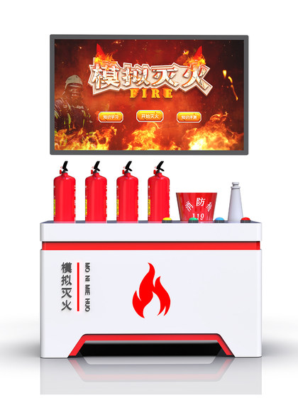 Vr Fire Safety Experience Center Simulation Fire Extinguishing Equipment Fire Escape Experience Construction Site Campus Traffic Emergency Safety