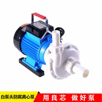 Corrosion-Resistant Acid-Alkali Self-Priming Pump, Anti-Corrosion Pump for Acid-Alkali, Self-Priming Centrifugal Chemical Pump, Water Pump 220V