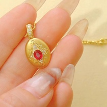 (Q Jewelry) Ruby Pendant Please refer to the live broadcast explanation