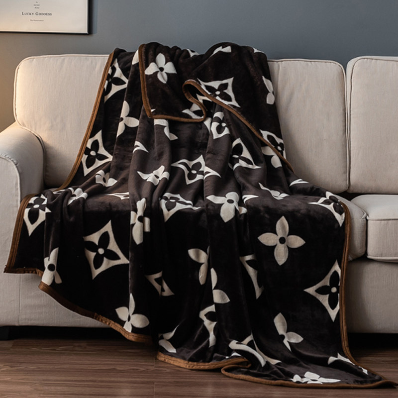 Lvаfgn Official Website Ultra-Soft Flannel Blanket, Summer Thin Air-Conditioning Blanket, Office Nap Blanket, Simple and Modern