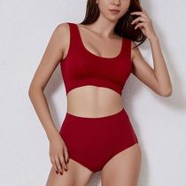 Sport Women Underwear Set Seamless Bra Top Plus Size Comfort