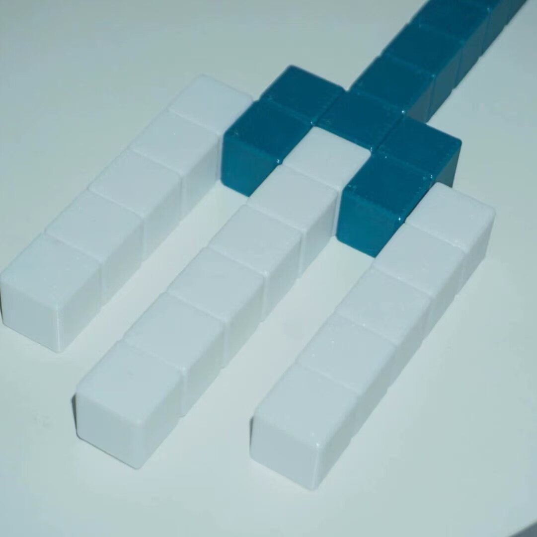 MC我的世界3D打印溺尸王三叉戟模型，唤醒童年游戏记忆_游戏_淘宝游戏网