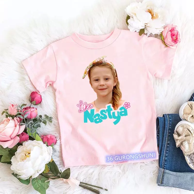 Кавай Гёрлз футболки милые как Nastya детские футболки лето GI