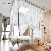 Hammock bedroom home iron home iron home B&B bed hanging indoor Internet celebrity Douyin Nordic large swing