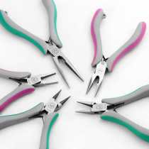 Japan Tsunoda TTC electrician mini needle nose pliers curved nose pliers flat nose round nose pliers jewelry scissors pliers tool TM04