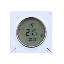 Water and floor heating home merchants universal electric heating actuator temperature control panel switch LCD large screen display water distributor valve