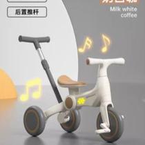 Foldable and sitable childrens pedal tricycle with bucket bicycle auxiliary boy new baby girl toddler child