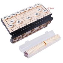 Solid wood beech chess portable chess player Chinese chess high-end high-end primary school student toy creative large set