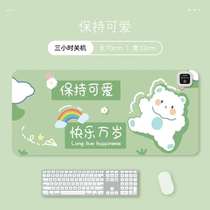 Extra large desk pad desk number heated computer office desktop hand warmer heated mouse pad student pad