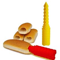 1pc Bread Hotdogger Hot Dog Drill Leakproof Hot Dog Baking