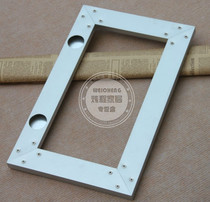 Cabinet door frame bookcase hanging cabinet door mirror frame aluminum frame door custom-made wardrobe door kitchen cabinet door TV cabinet door aluminum alloy door