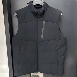 Anta quick warm down vest丨vest men's winter stand collar commuting water-repellent sports jacket 152447904