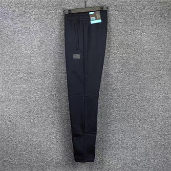 Anta Fleece-Lined Sports Pants | Thickened and Warm Men's Winter Knitted Straight-Leg Sports Trousers 152447326N