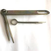 Old-fashioned door nose wooden door box buckle through panel door latch door latch door bolt lock buckle padlock iron latch door buckle