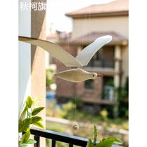 Flying seagull aerial pendant decoration bay window balance pendant kindergarten B&B hanging art creative pendant