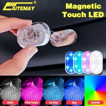 1pcs Magnetic Car LED Touch Lights USB Interior Light