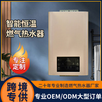 Factory zero cold water gas water heater engineering natural gas liquefied gas intelligent constant temperature instantaneous water heater bathing machine