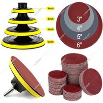 3 4 5 6 Inch Sanding Discs Pad Abrasive Polish Wheel Wood Sa
