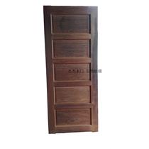 Indonesian pineapple lattice log door leaf solid wood door plain door room door indoor and outdoor entrance door bedroom door traditional white embryo door
