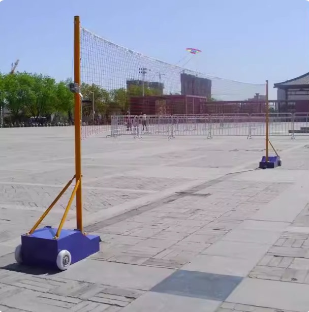 Badminton Rack Standard Outdoor Badminton Pole Mobile Net Stand Portable Indoor Competition Badminton Net Rack Badminton Rack Standard Outdoor Badminton Pole Mobile Net Stand Portable Indoor Competition Badminton Net Rack