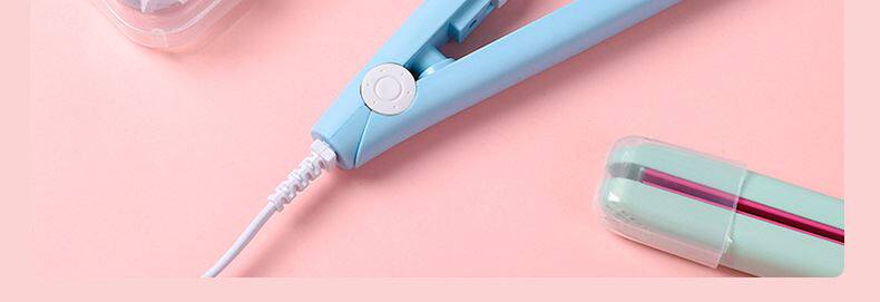 Средство для объема 小型电夹板直发卷发两用刘海学生拉直板夹迷你便携式熨板烫卷发棒