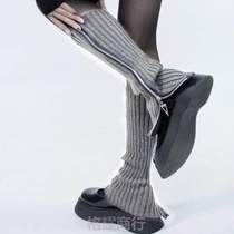 Autumn and winter sets of womens sets_boot calf winter leg pull leg socks boot leg warm socks fat snow